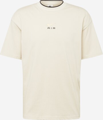 Nike Sportswear - Camisa 'AIR' em castanho: frente