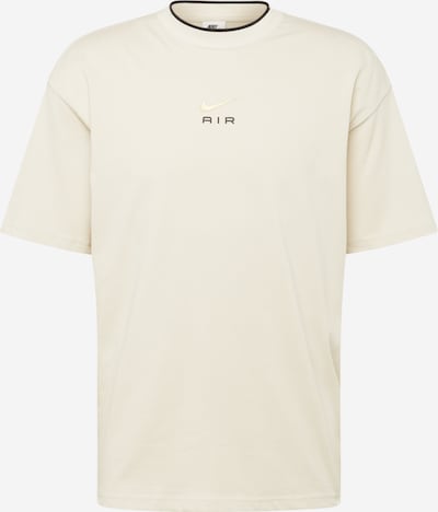 Nike Sportswear T-shirt 'AIR' i cappuccino / svart / vit, Produktvy