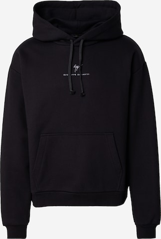 Sweat-shirt Giuseppe Zanotti en noir : devant
