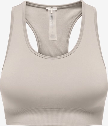 ONLY PLAY Sport-BH 'ONPDAISY' in Grau: Vorderseite
