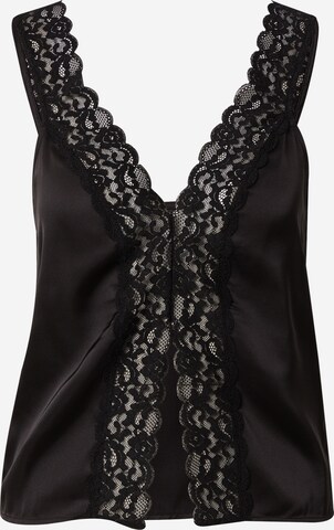 Monki Blouse in Black: front