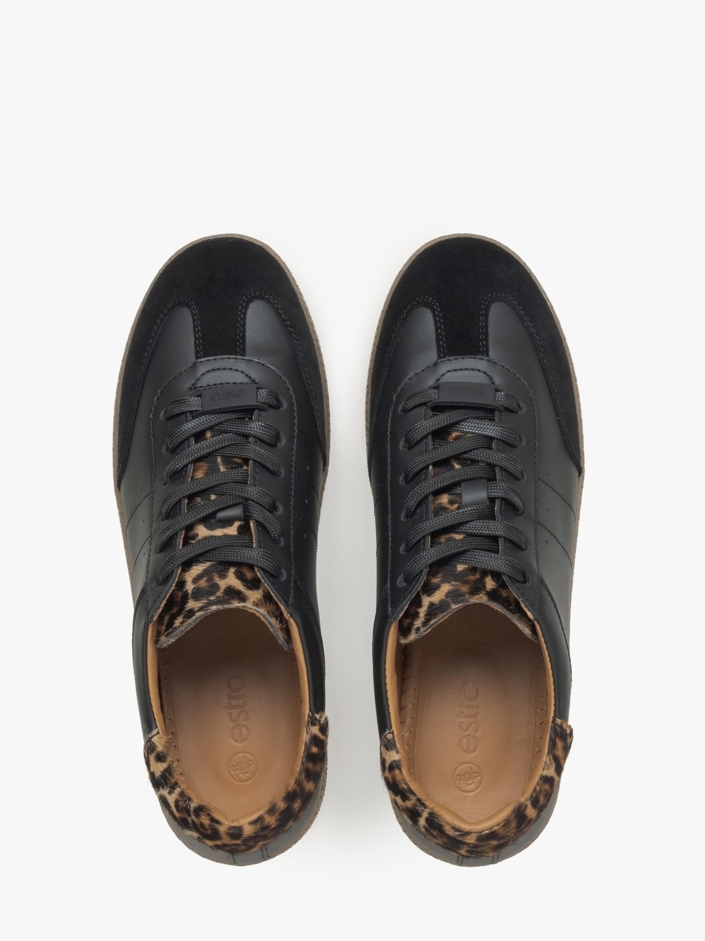 Estro Trampki slip on '09-3223' w kolorze czarny