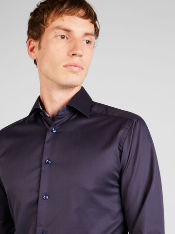 ETON Slim fit Overhemd in Blauw