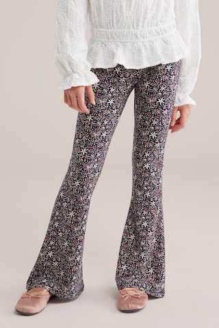 Flared Leggings di WE Fashion in blu: frontale