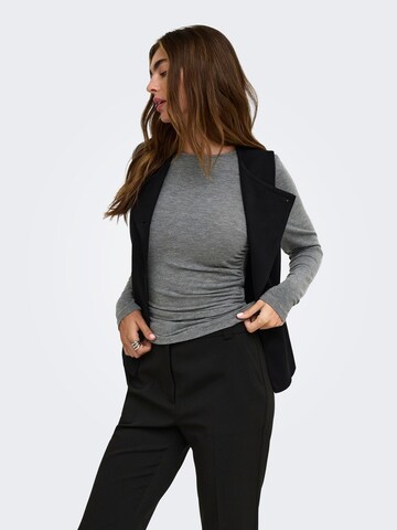 ONLY Shirt 'ONLGlamour' in Grau: Vorderseite