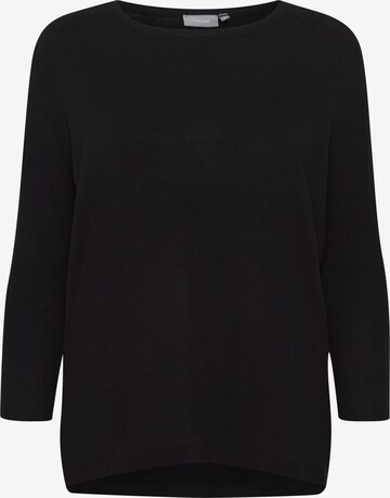 Fransa Sweater in Black: front