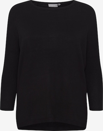 Fransa Sweater in Black: front