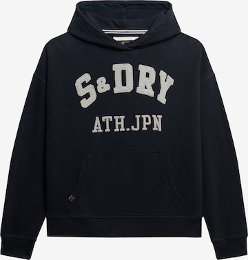 Superdry & Co Sweatshirt 'Athletic Essentials' in Blue: front