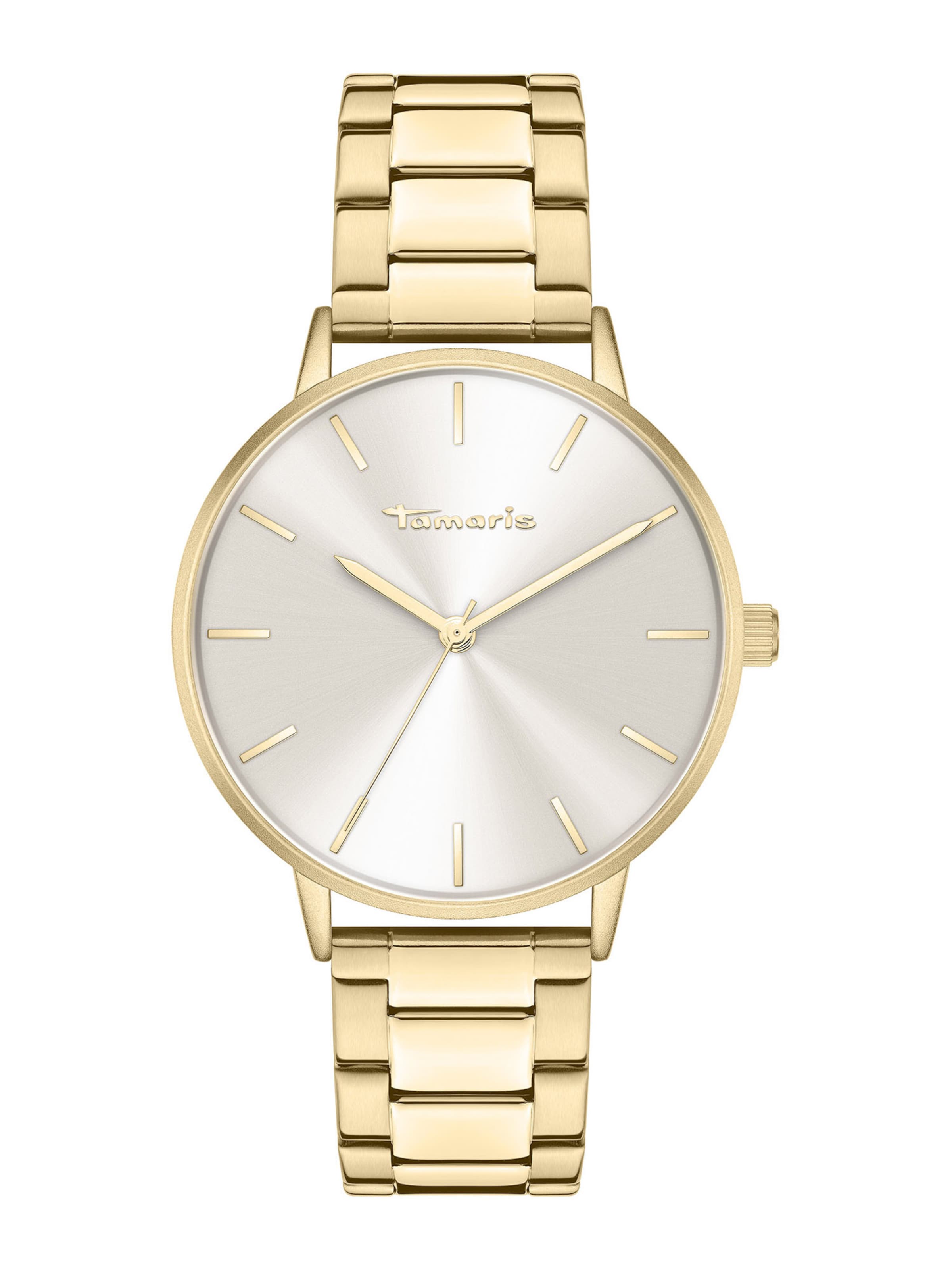 Montre à affichage analogique Tamaris en or : devant