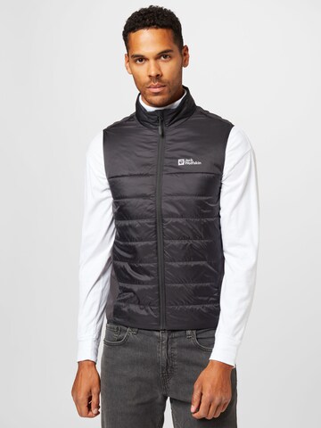 Gilet sportivo di JACK WOLFSKIN in grigio: frontale