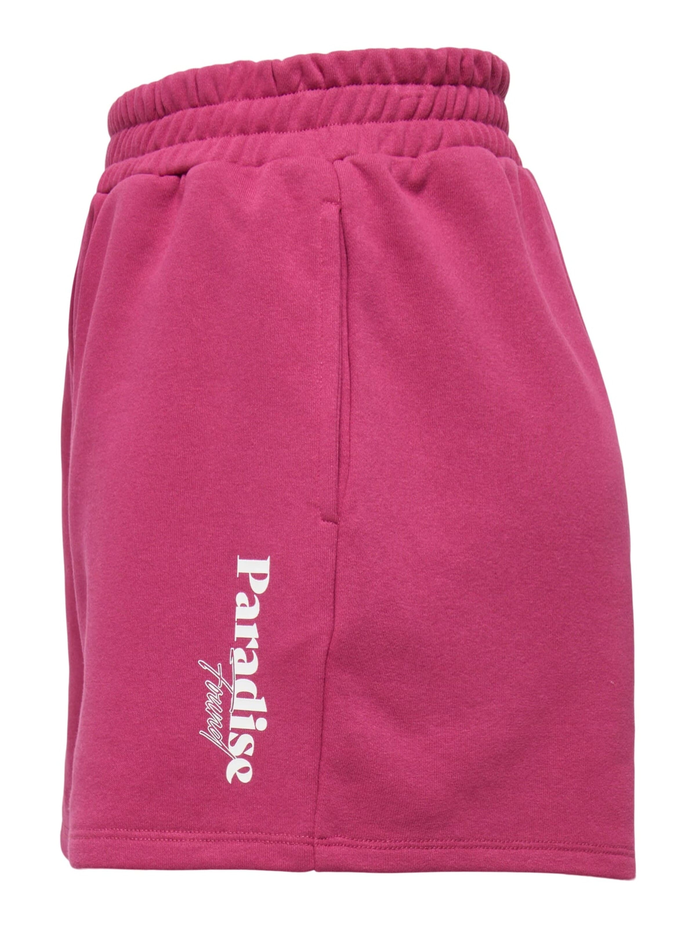 ONLY Baggy Broek 'Cora' in Roze: voorkant