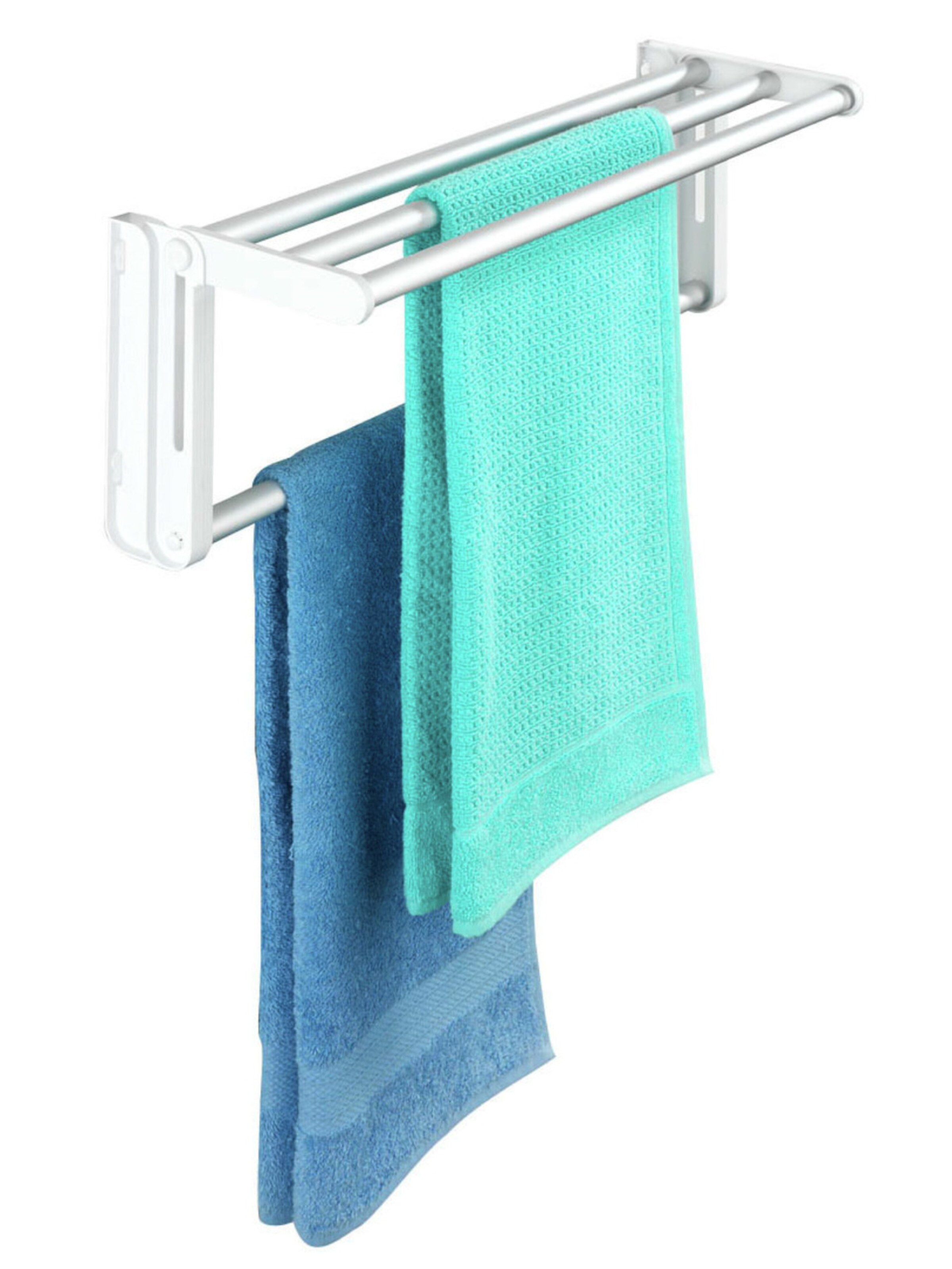 Wenko Shower Accessories in Silver: front