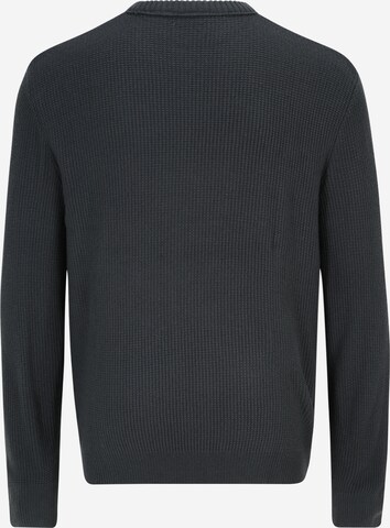Jack & Jones Plus Пуловер 'KYLE' в сиво