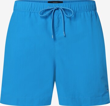 Shorts de bain TOMMY HILFIGER en bleu : devant