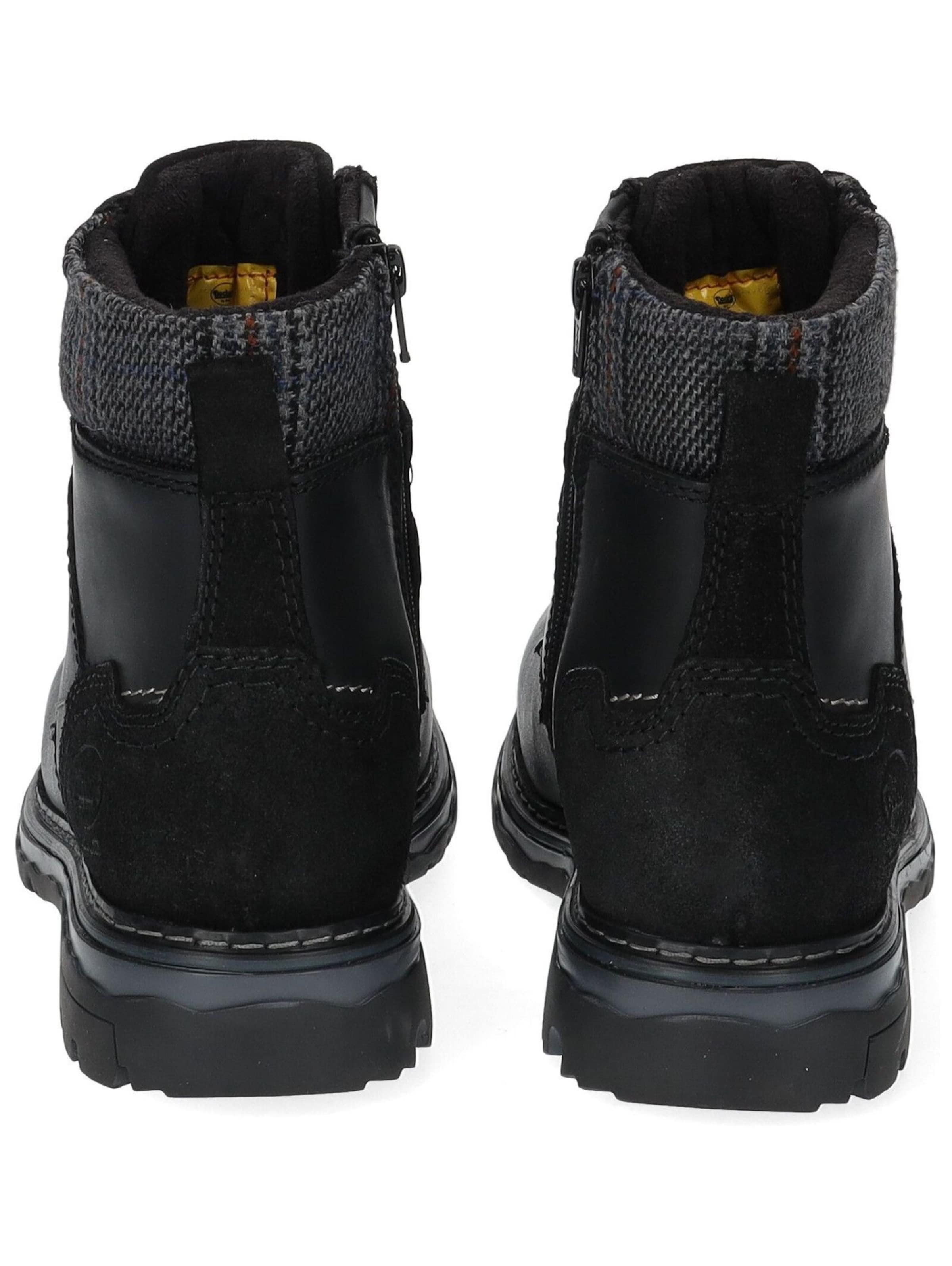 Dockers by Gerli Μπότες με κορδόνια σε μαύρο