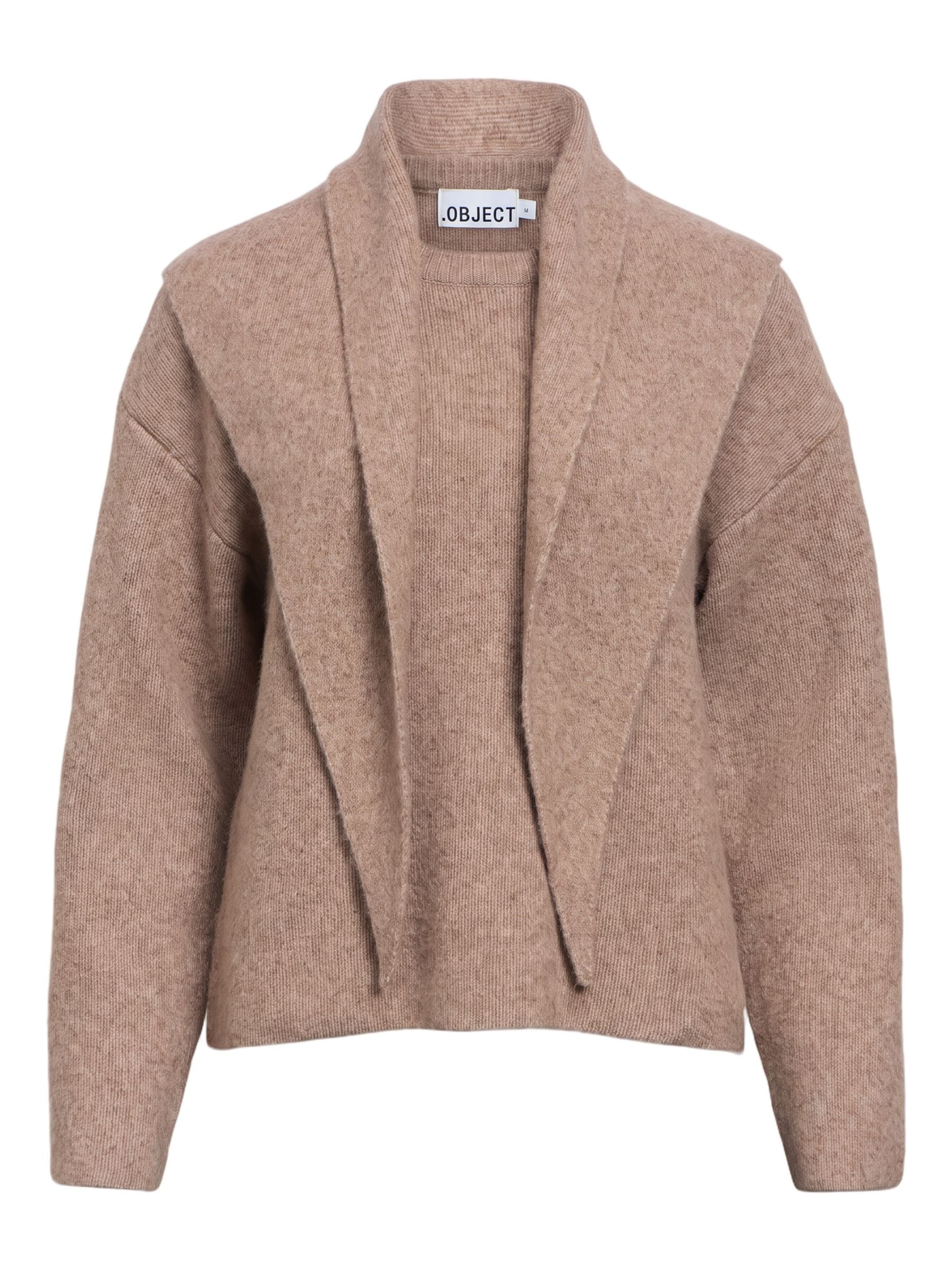 OBJECT Pullover in Beige: Vorderseite