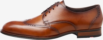 LLOYD Lace-Up Shoes 'SAMSON' in Brown: front