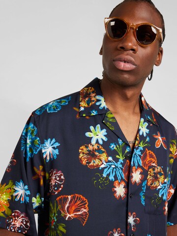 SCOTCH & SODA Regular fit Overhemd in Blauw