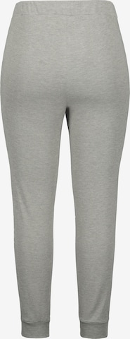 Ulla Popken Tapered Broek in Grijs