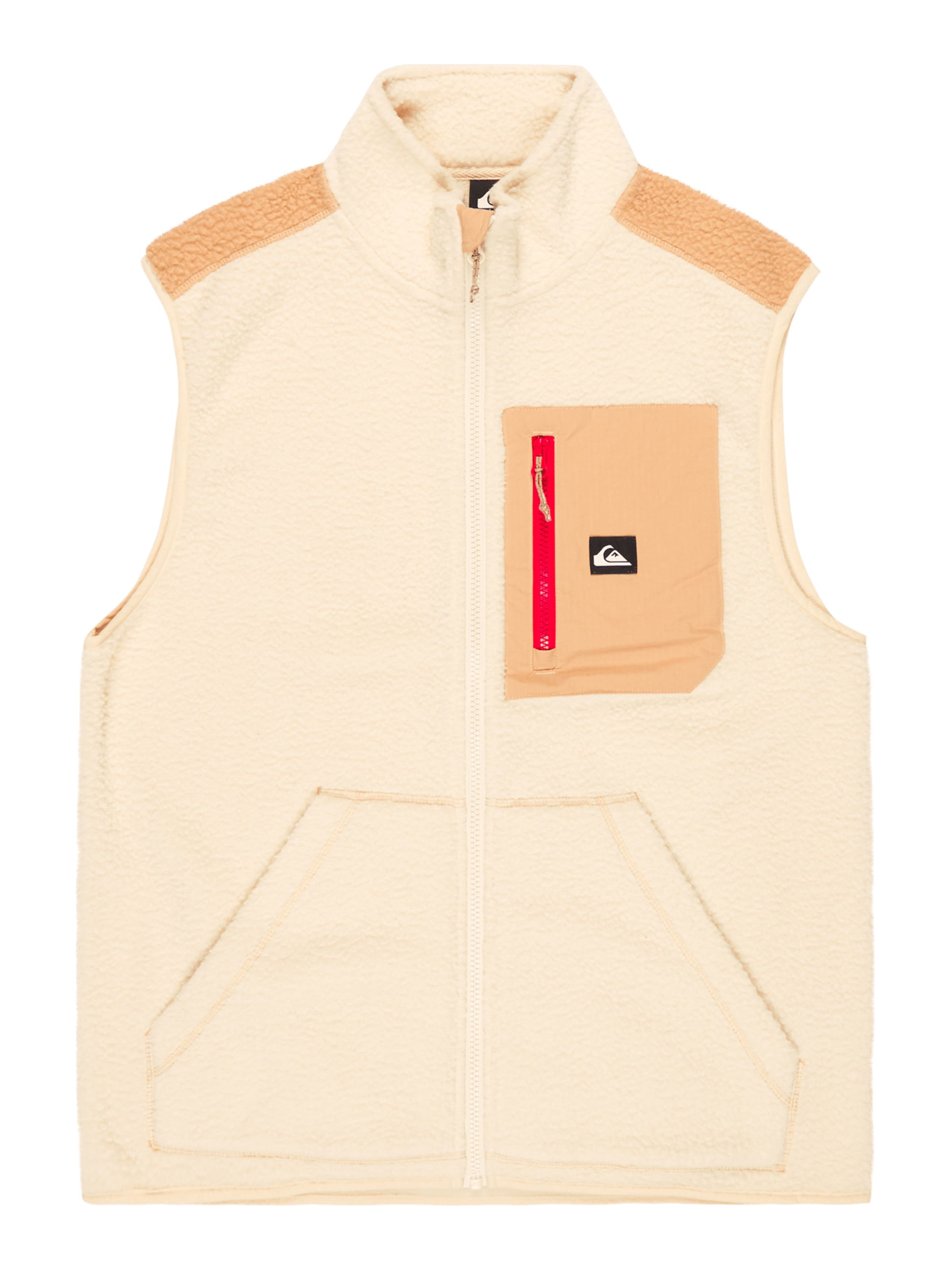 QUIKSILVER Vest 'Clean Coast Gilet' in Beige: front
