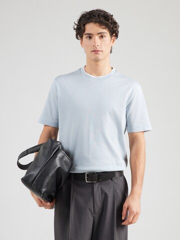 T-Shirt 'H-Thompson' BOSS en bleu : devant