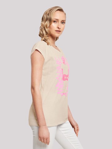 F4NT4STIC Shirt 'Machine Gun Kelly Full Body' in Beige