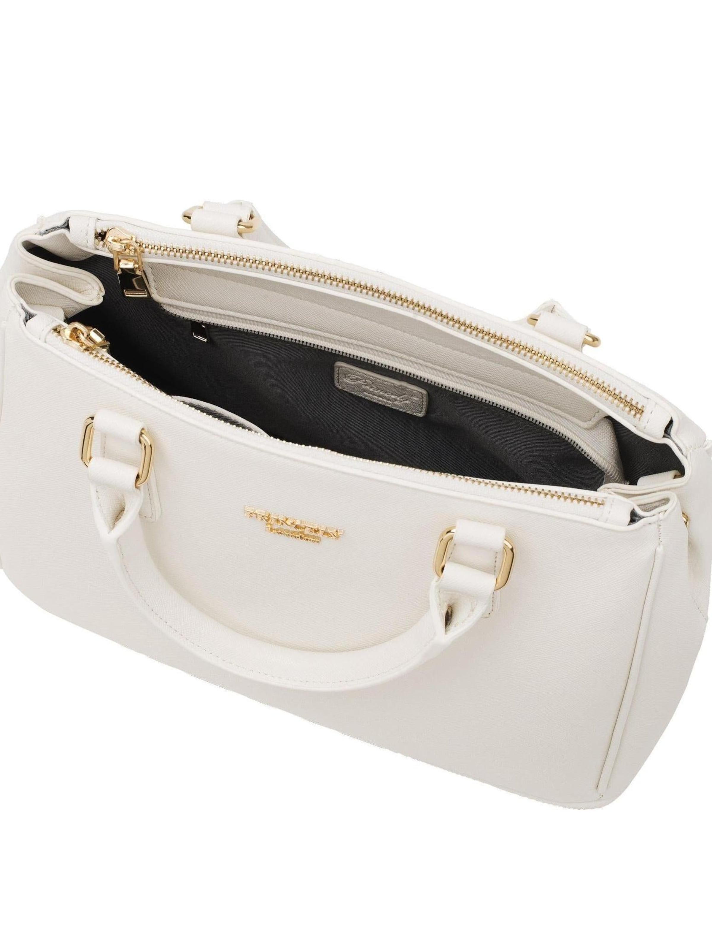Princely London Handtasche 'Victoria'‌‌‌ in Weiß