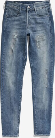 G-Star RAW Slimfit Jeans in Blauw: voorkant