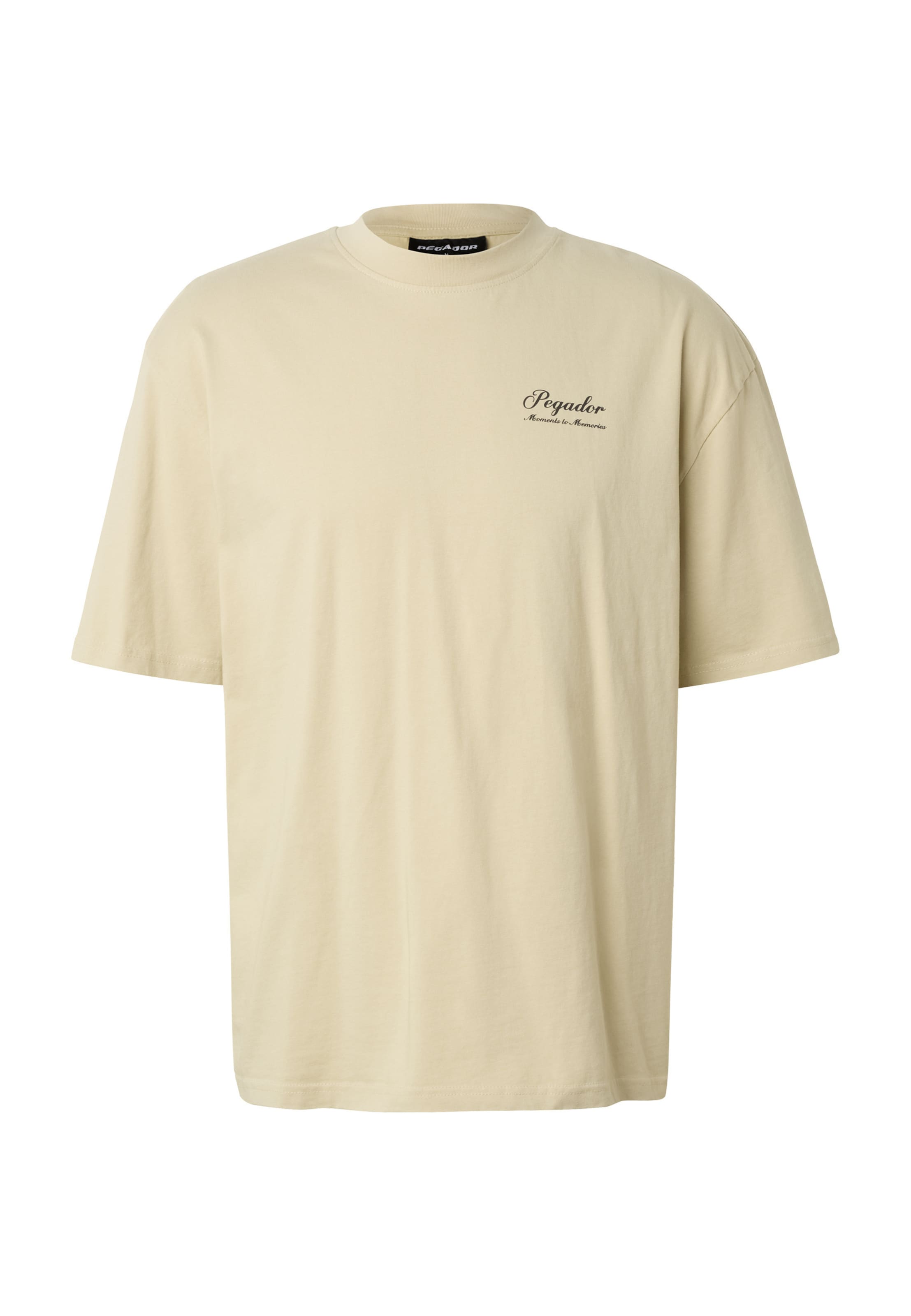 Pegador Shirt 'Morcote' in Beige: voorkant