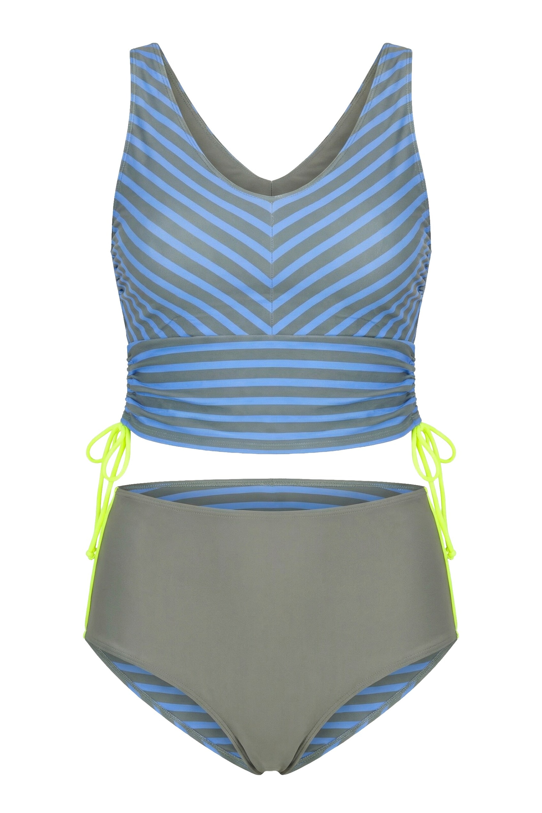 LAURASØN Bandeau BH in Blauw: voorkant