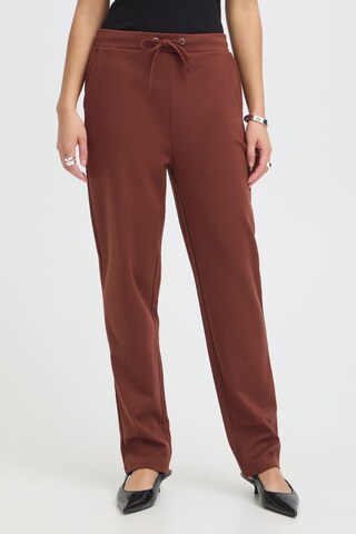 Fransa Regular Hose 'FRBLAZER' in Braun: Vorderseite