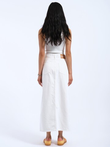 Dr. Denim Skirt 'Myra Skirt' in White