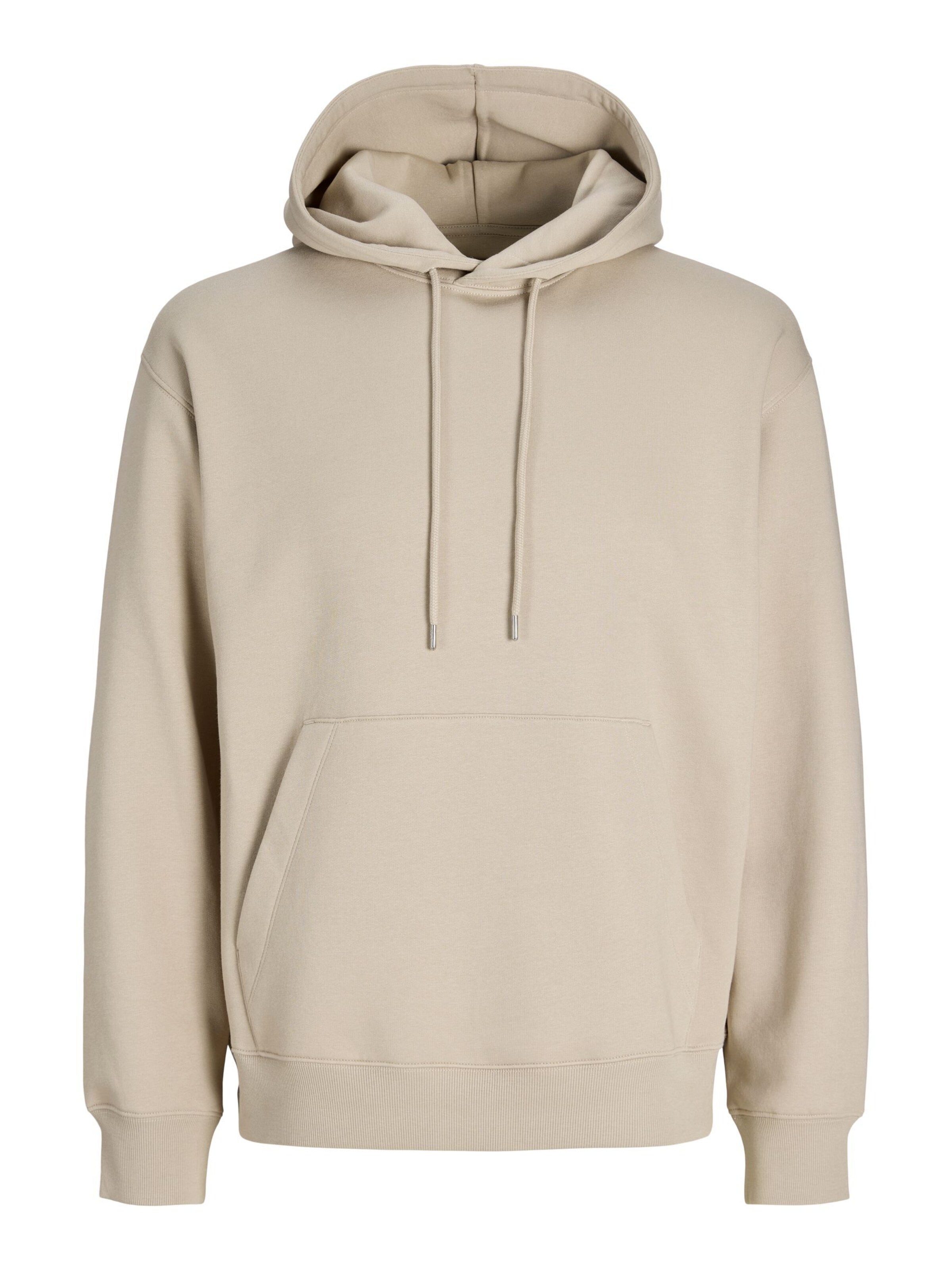 JACK & JONES Sweatshirt in Beige: front