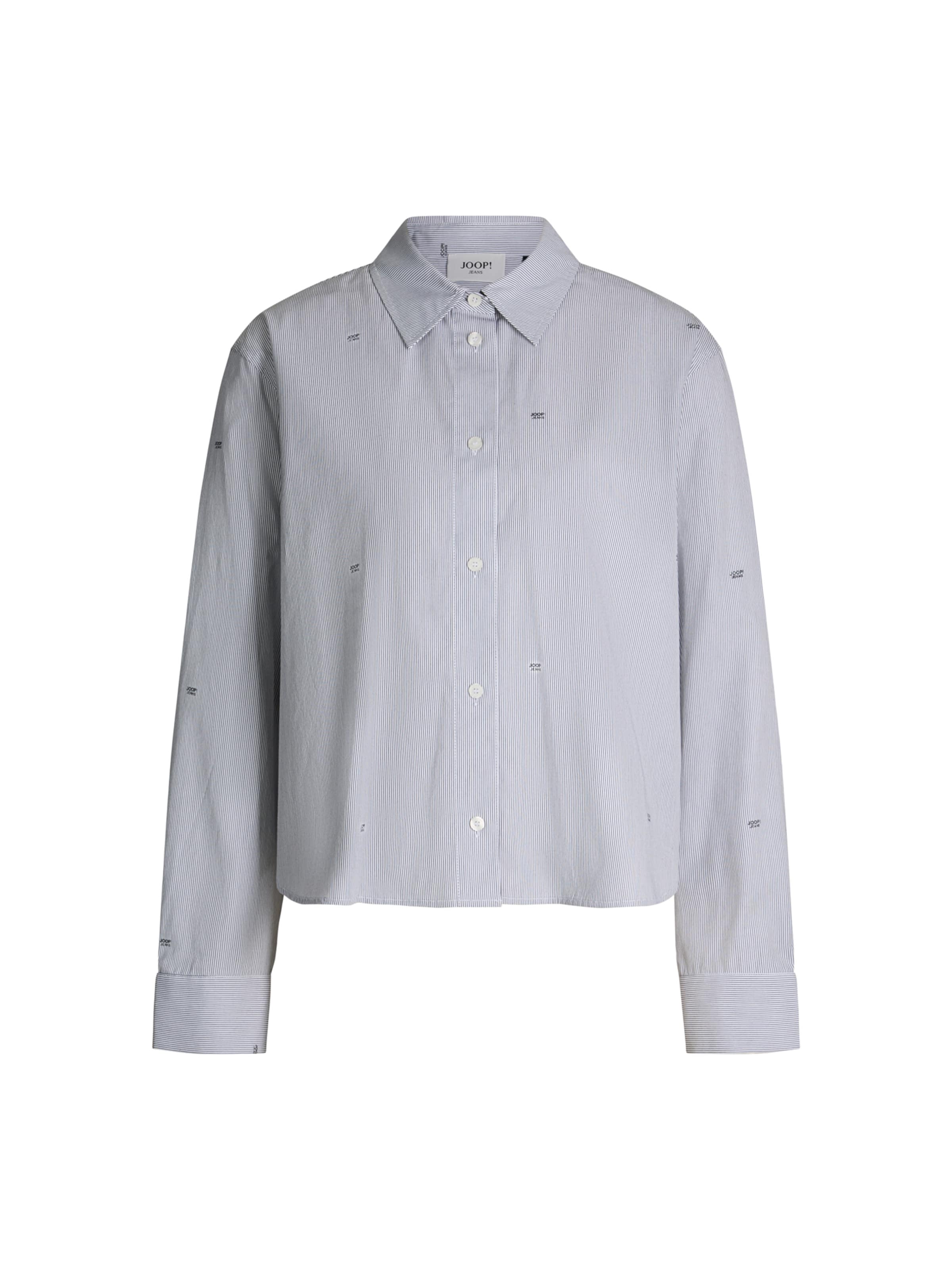 JOOP! Jeans Blouse 'Havani' in Grijs: voorkant