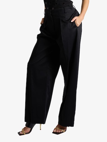 Jijil Loose fit Pants in Black: front