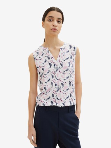 TOM TAILOR Blouse in Wit