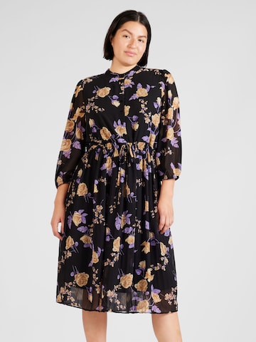 Robe-chemise 'PIONA' ONLY Carmakoma en noir : devant