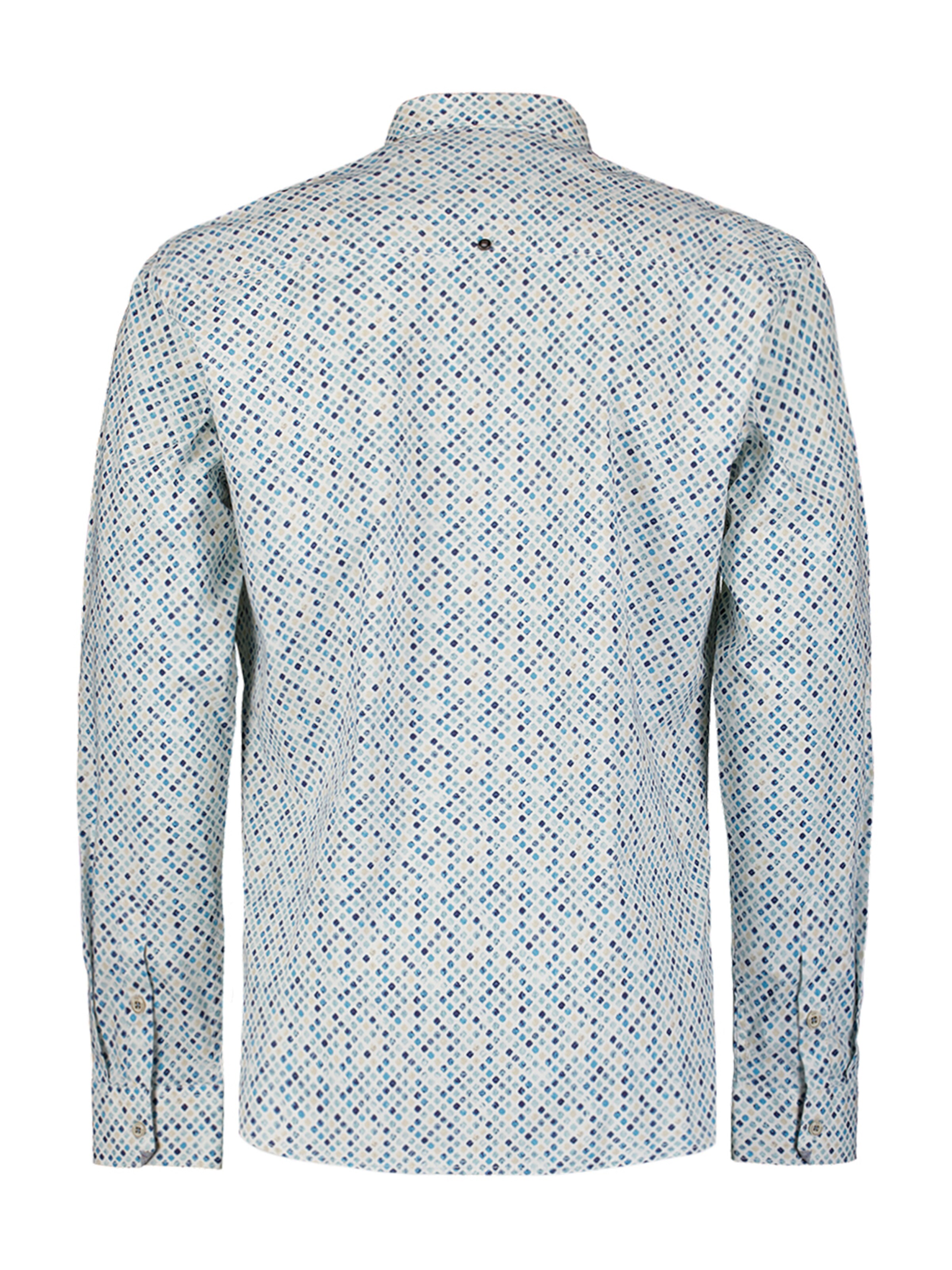 No Excess Slim fit Srajca | modra barva