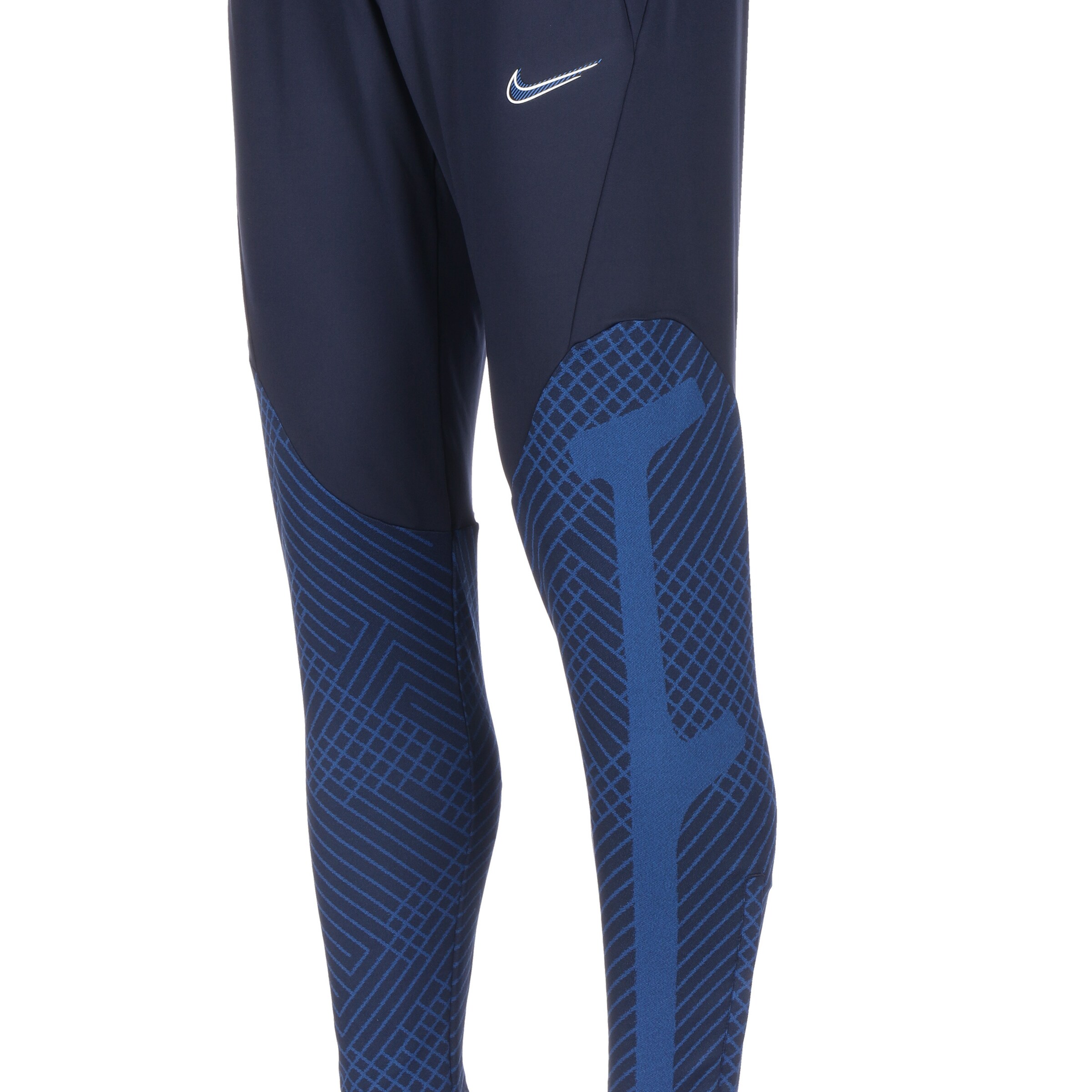 NIKE Regular Workout Pants 'Strike' in Blue