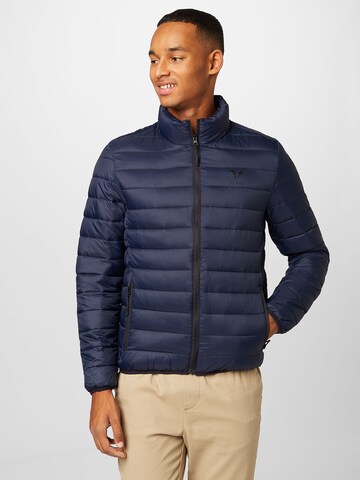 Fat Moose Between-Season Jacket 'Robert' in Blue: front