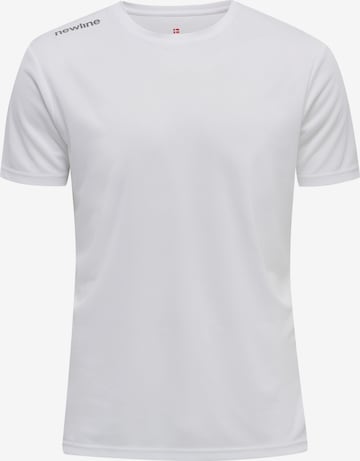 Newline T-shirt i vit: framsida