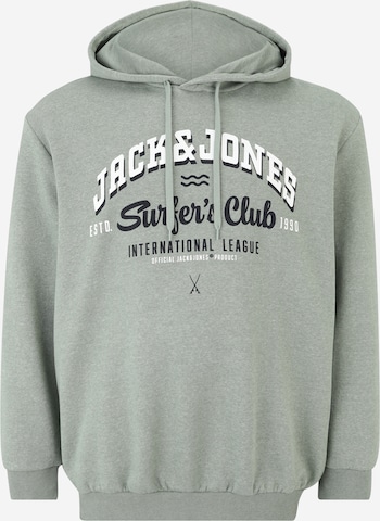 Jack & Jones Plus Свитшот в Зеленый: спереди