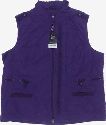 CECIL Vest in XXL in Purple: front