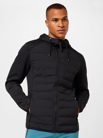 Veste outdoor 'AIKERA' ICEPEAK en noir : devant