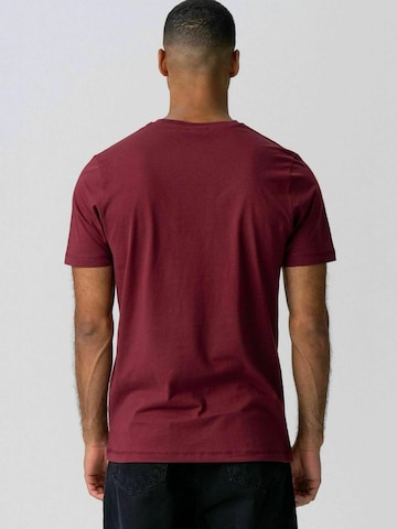 TEESHOPPEN - Regular Fit Camisa ' Organic Basic ' em vermelho