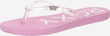 Claquettes / Tongs 'VIVA JELLY' ROXY en rose : devant