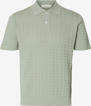SELECTED Shirt 'SLHMATTIS' in Grün: Vorderseite