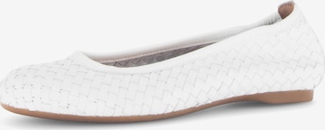 GABOR Ballerina in Weiß: Vorderseite