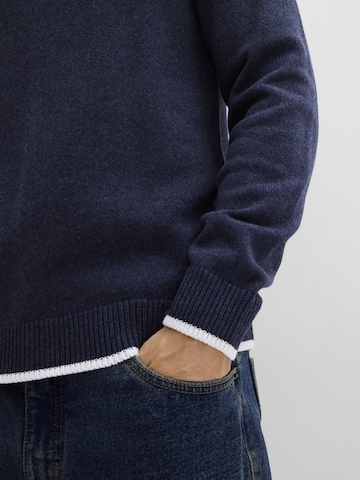 bonprix Sweter w kolorze niebieski