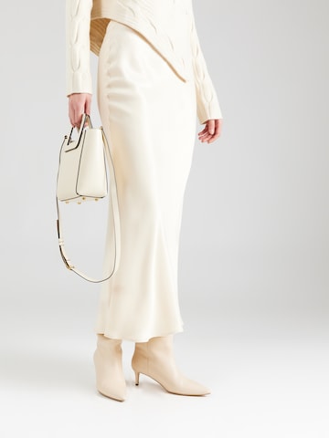 Calvin Klein - Falda en beige: frente